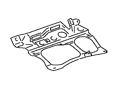 Toyota 89667-14090 ECM Bracket