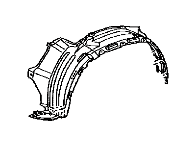 Toyota Camry Wheelhouse - 53876-32020