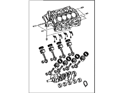 Toyota 11400-38112 Short Block