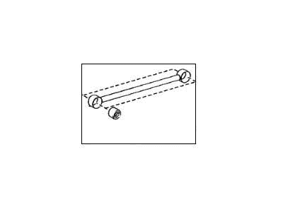 48720-60080 Toyota Arm Assembly, Lower Control Illustration 1 of 1