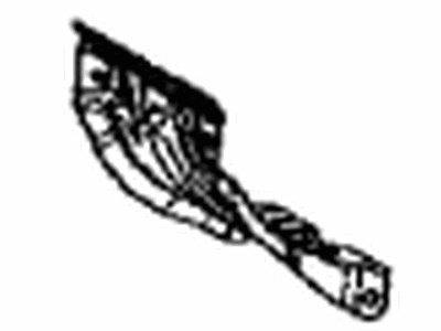 Toyota 55133-47010 Reinforcement, Dash To Floor, Passenger Side 55133-47010 Toyota Reinforcement, Dash To Floor, Passenger Side Illustration 1 of 1