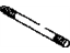 Toyota 88446-60050 Compressor Assembly Mount Bolt, Silver