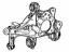 Toyota 42305-06270 Knuckle, Driver Side