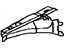Toyota 53732-33011 Upper Rail, Driver Side