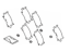 Toyota 04946-33090 Shim Kit, Anti Squeal(For Rear Disc Brake)