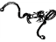 Toyota 89516-0E040 ABS Sensor, Rear Driver Side
