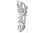 Toyota 11320-24010 Cover Assembly, Timing Chain