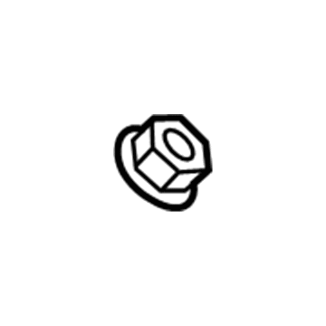 Toyota 90179-06158 Wiper Arm Nut