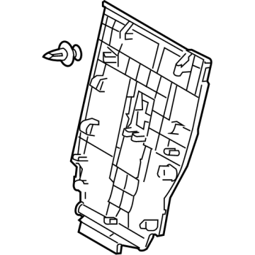 Toyota 71702-0E050 Seat Back Panel