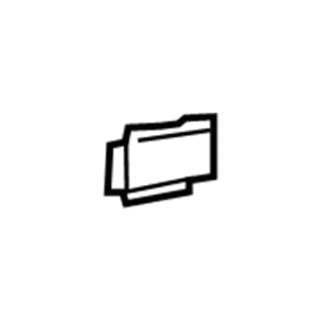 Scion 55447-12170-C0 Switch Bezel