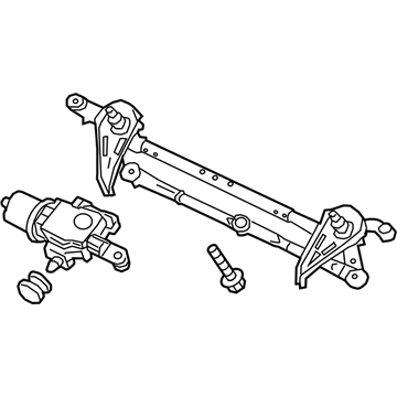 Scion 85010-WB001 Motor & Link Assy,  Front Wiper