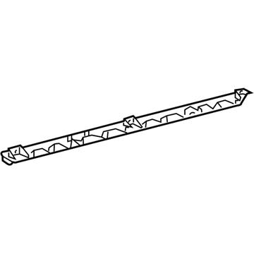 Toyota 75393-35070 Lower Cladding Retainer Strip, Front Passenger Side