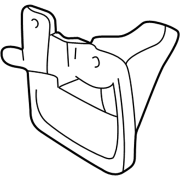 Toyota 76622-60060 Mud Guard, Driver Side