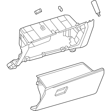 Toyota Sienna Glove Box - 55303-08011-C0