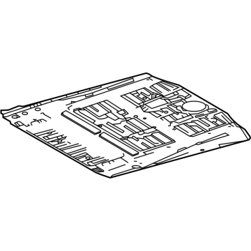 Toyota Sienna Floor Pan - 58113-08010