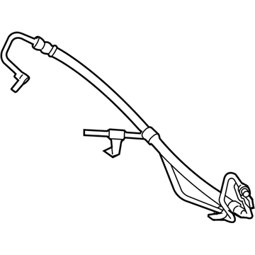 Toyota Camry Power Steering Hose - 44410-06243