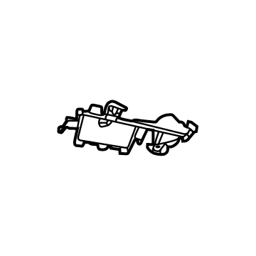 Toyota 66415-48070 Spacer, Passenger Side