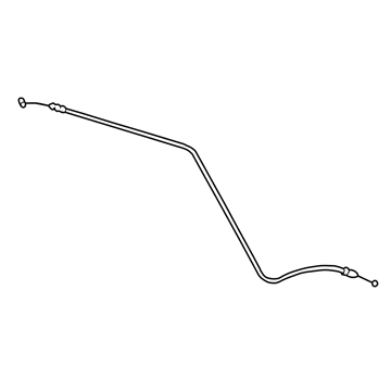 Toyota RAV4 Fuel Door Release Cable - 77035-42080
