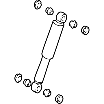 Toyota 48531-80697 Shock, Rear