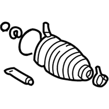 Toyota Land Cruiser CV Boot - 04437-60081