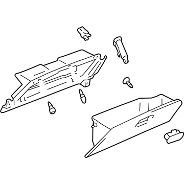 Toyota Camry Glove Box - 55303-AA020-B1