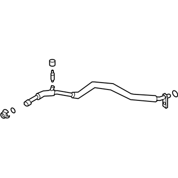 Toyota Corolla A/C Hose - 88710-12D10