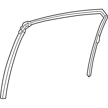 Toyota Avalon Window Run - 68152-07020