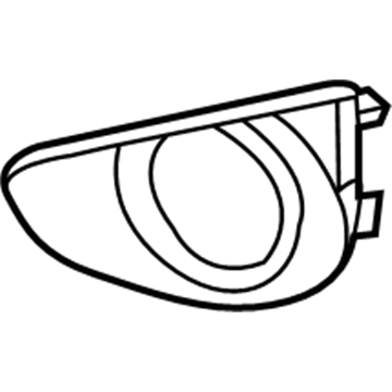 Toyota 81481-0D140 Fog Lamp Bezel