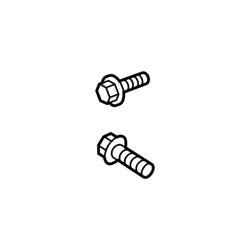 Toyota 90105-A0235 Upper Hinge Bolt