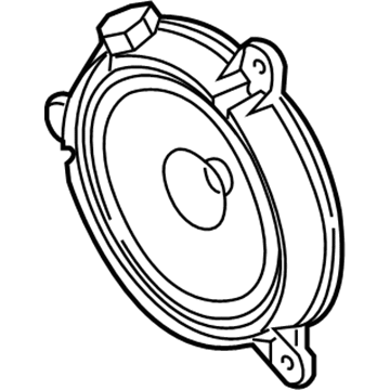 Toyota 86160-WB001 Front Driver Speaker