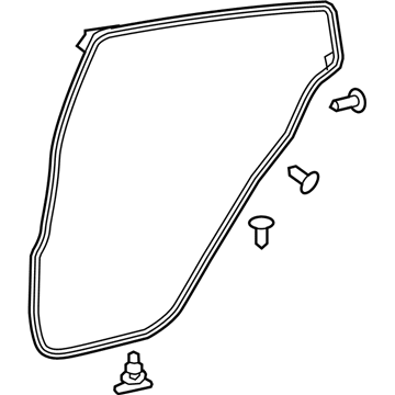Toyota Prius AWD-e Door Seal - 67871-47051