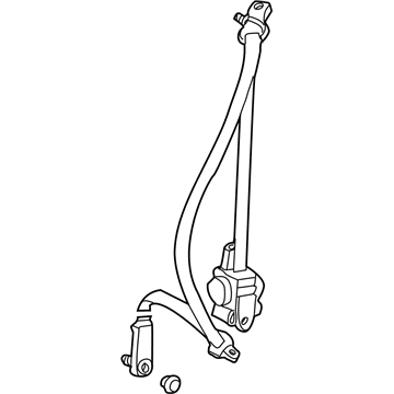 Toyota Seat Belt - 73220-AA080-B0