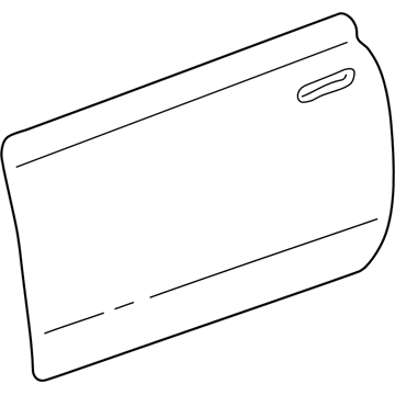 Toyota 67111-17040 Outer Panel, Passenger Side