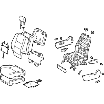 Toyota 71100-48A00-A2 Seat Assembly