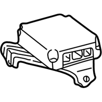 1999 Toyota Tacoma Air Bag Control Module - 89170-04021