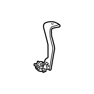 Toyota 88688-62020 Suction Pipe Mount Bracket