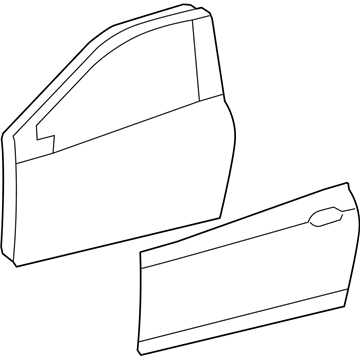 Toyota 67001-52580 Door Shell