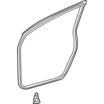 2005 Toyota Prius Door Seal - 67861-47020