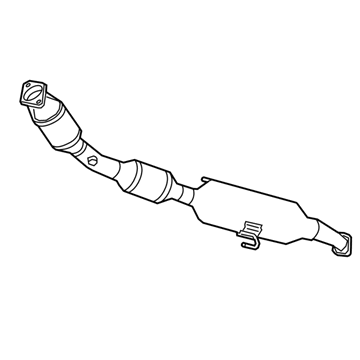 Toyota Corolla Catalytic Converter - 17410-37500