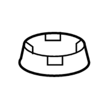 2017 Toyota Highlander Crossmember Bushing - 52272-0E030