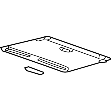 Toyota 63306-35061-E1 Trim Assembly, Fawn