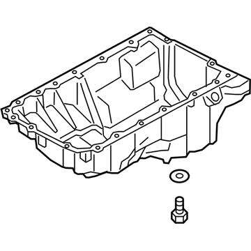 Toyota Oil Pan - 12101-WAA02