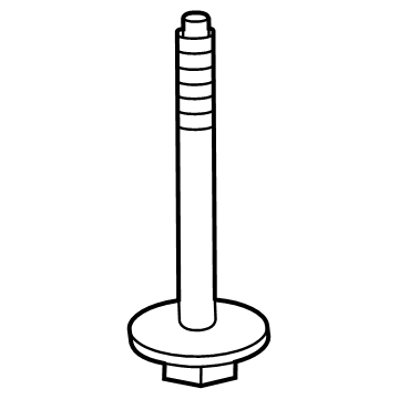 Toyota 90119-A0340 Suspension Crossmember Mount Bolt