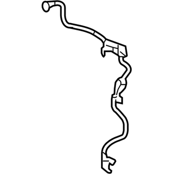 Toyota 89516-04040 ABS Sensor Wire, Driver Side