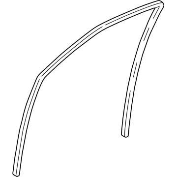 Toyota Camry Window Run - 68141-AA020
