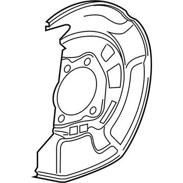 Scion 47781-0R010 Splash Shield