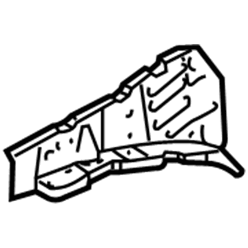 Toyota 55713-47020 Side Panel, Passenger Side