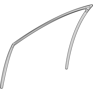 Toyota Mirai Window Run - 68151-62020
