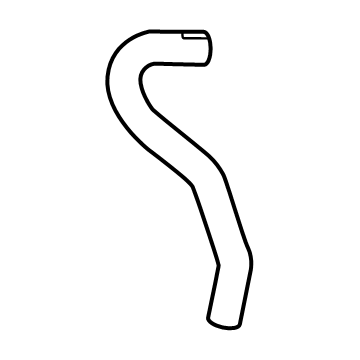 Toyota 16554-F0020 Water Hose