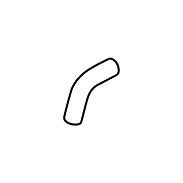 Toyota 16553-F0020 Hose, Intercooler Cooling Water